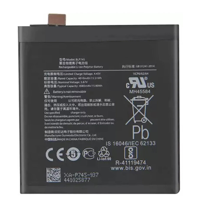 Clappio Batterie Interne Oneplus 7T Pro 4085mAh 100% Compatible Remplace BLP745