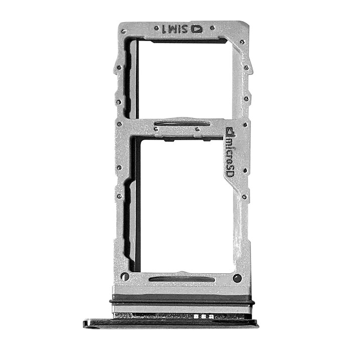 Clappio Tiroir Carte SIM Samsung Galaxy S20 1x Nano SIM et Micro SD de remplacement noir