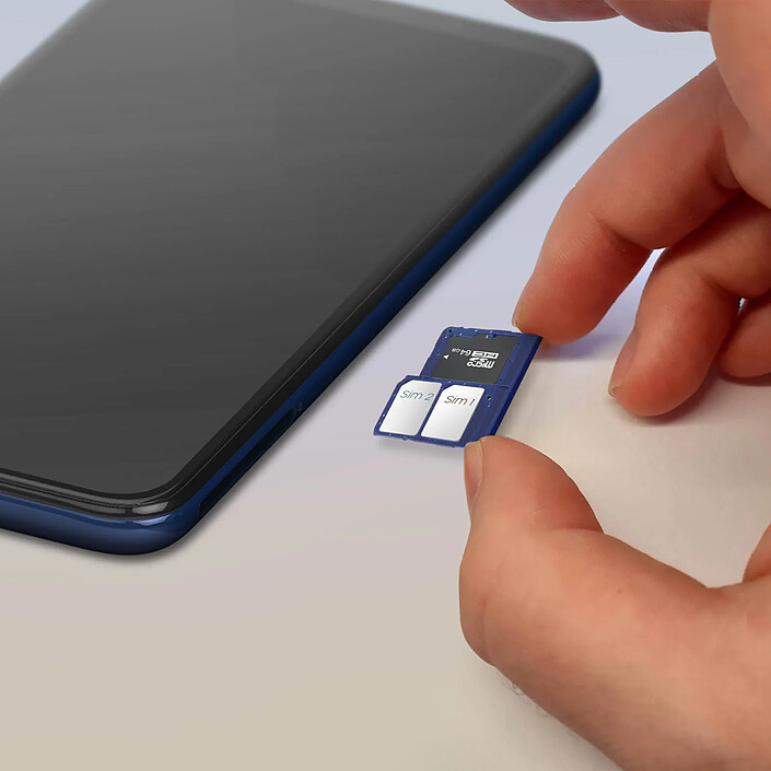 Avis Clappio Tiroir Carte SIM de Remplacement Samsung Galaxy A20e Bleu