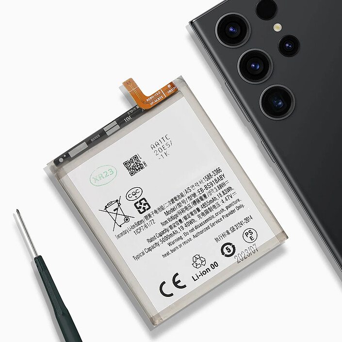 Avis Clappio Batterie pour Samsung Galaxy S23 Ultra Capacité 5000mAh Parfaitement Compatible