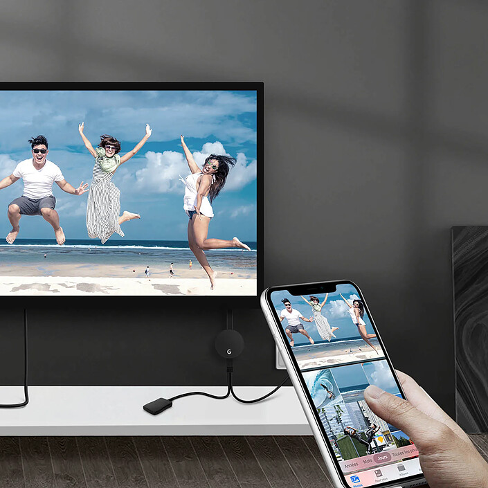 Avis Avizar Dongle Récepteur vidéo Wifi HDMI Miracast, Airplay, DLNA, Home, Chrome
