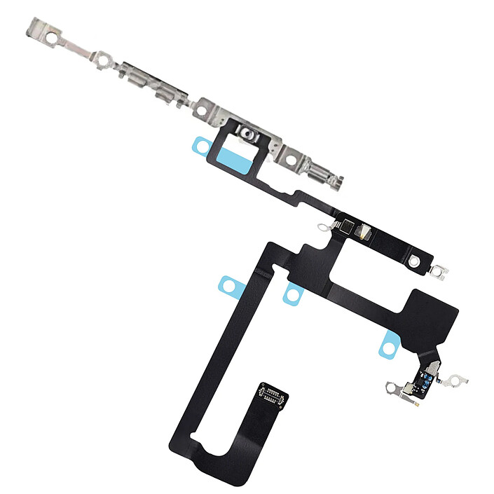 Clappio Nappe Bouton Power pour iPhone 14 Plus, Pièce de Rechange