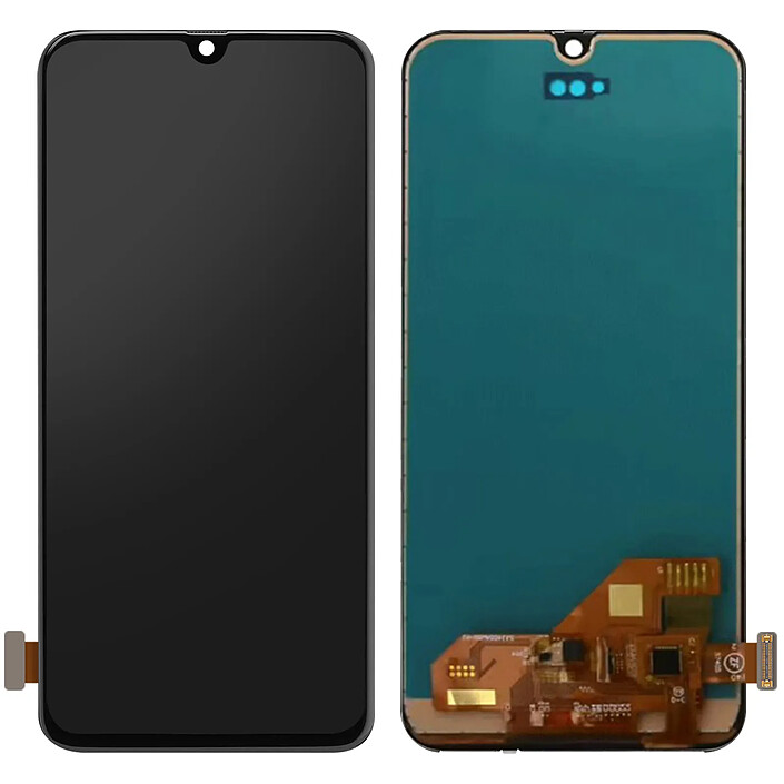 Clappio Bloc Complet pour Samsung Galaxy A40 Écran LCD Vitre Tactile Compatible Noir