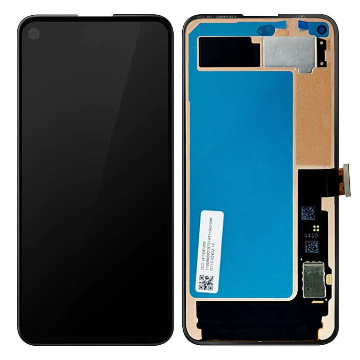 google Bloc Complet Google Pixel 5 Écran LCD Vitre Tactile Original Google noir