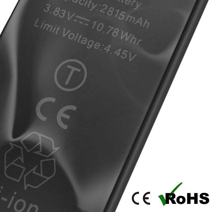 Acheter Clappio Batterie pour Apple iPhone 12 et 12 Pro 2815mAh 100% compatible Noir