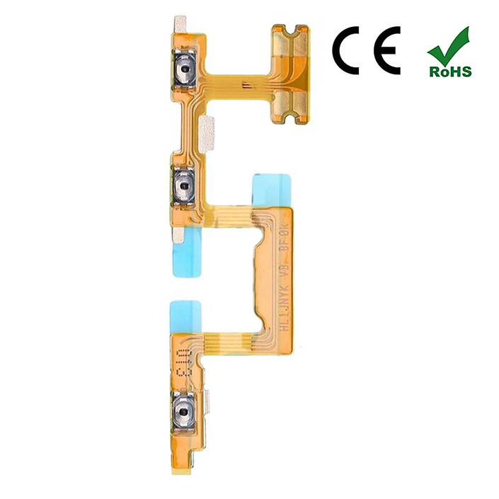 Acheter Clappio Nappe Bouton On et Off pour Huawei P40 Lite Power et Volume