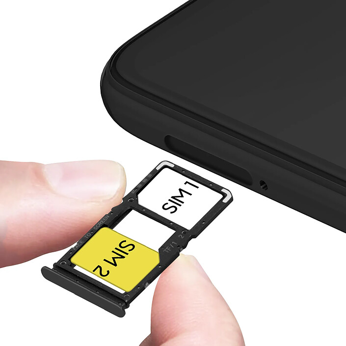 Avis Clappio Tiroir Carte SIM pour Xiaomi Redmi Note 7 et Note 7 Pro Dual Nano SIMNoir