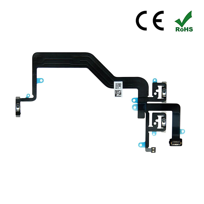 Clappio Nappe Bouton On et Off pour iPhone 12 Mini Power et Volume pas cher