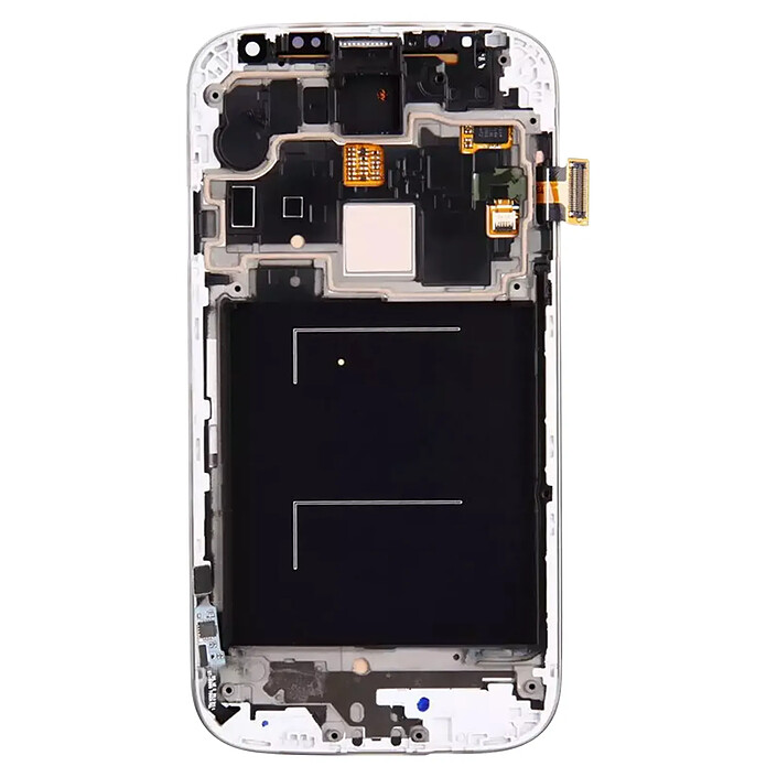 Clappio Bloc Complet pour Samsung Galaxy S4 Écran LCD In-Cell et Vitre Tactile Blanc