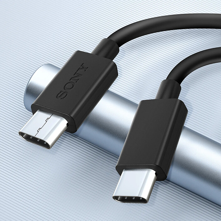 Acheter Câble USB-C vers USB-C Charge et Synchronisation 1m Original Sony Noir