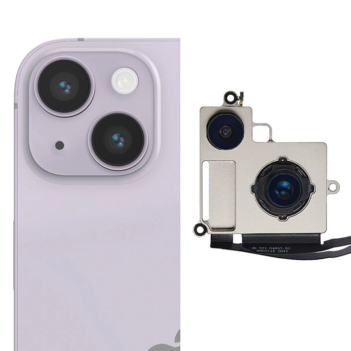Avis Clappio Caméra Arrière pour iPhone 14 Plus Module Capteur Photo Nappe de Connexion