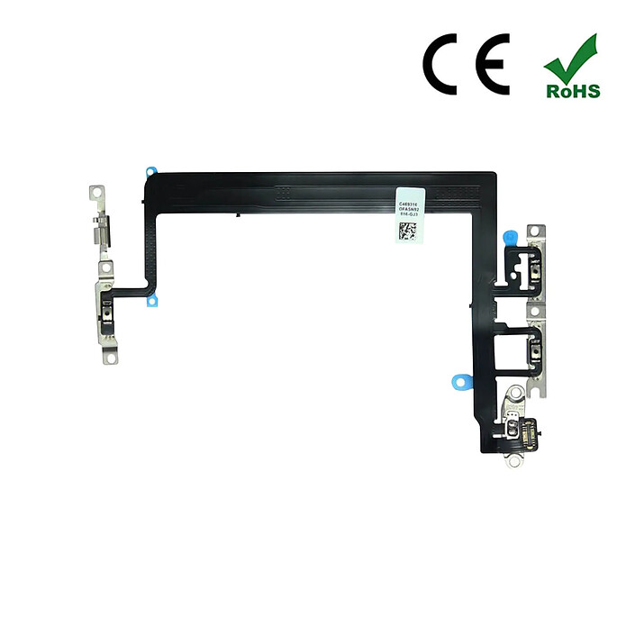 Clappio Nappe Bouton On et Off iPhone 13 Power et Volume de Remplacement pas cher