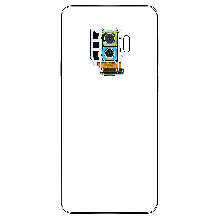 Clappio Caméra Arrière pour Samsung Galaxy S9 Plus Module Appareil Photo Compatible + Nappe