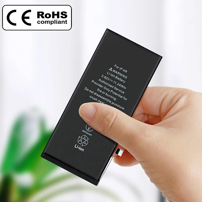 Clappio Batterie de remplacement iPhone XR 2942mAh Li-ion pas cher