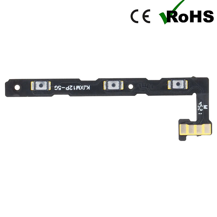 Clappio Nappe Bouton Power / Volume pour Xiaomi 12 Pro pas cher