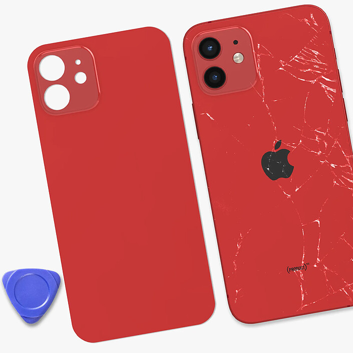 Acheter Clappio Vitre arrière de remplacement pour Apple iPhone 12
