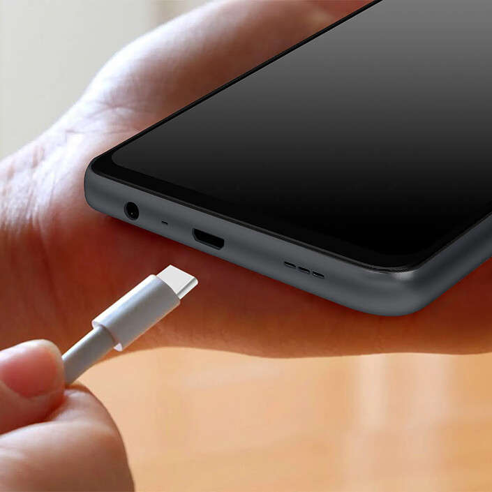 Clappio Connecteur de Charge pour Realme 9i Entrée USB-C avec Micro et Prise Jack Noir pas cher