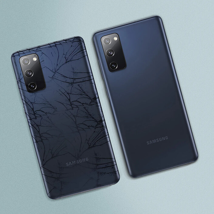 Avis Clappio Cache Batterie pour Samsung Galaxy S20 FE Façade Arrière