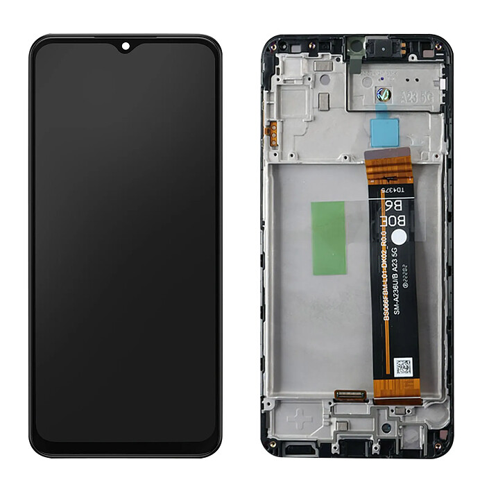 samsung Écran Complet Officiel pour Samsung Galaxy A23 5G Vitre Tactile et Châssis Noir