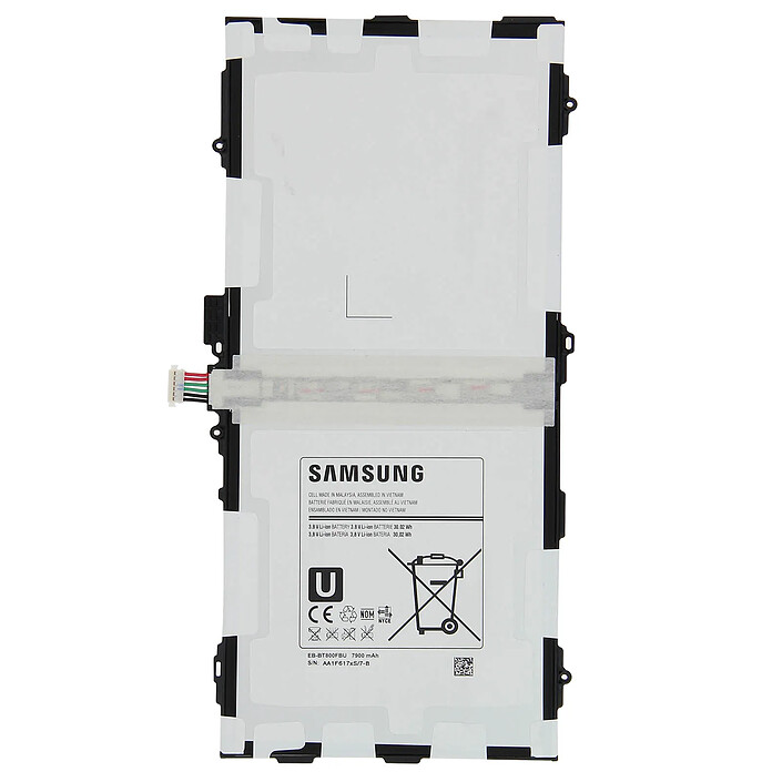 Samsung Batterie EB-BT800FBU 7900mAh pour Samsung Galaxy Tab S 10.5 Blanc