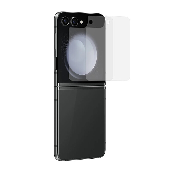 Samsung Film de Protection d'Écran pour Galaxy Z Flip5 Oléophobe et Anti-rayures Transparent