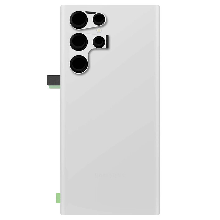 Samsung Cache Batterie Originale pour Samsung Galaxy S22 Ultra avec lentille caméra  blanc