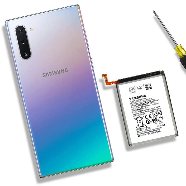 Samsung Batterie pour Samsung Galaxy Note 10 Plus 4300 mAh Noir pas cher