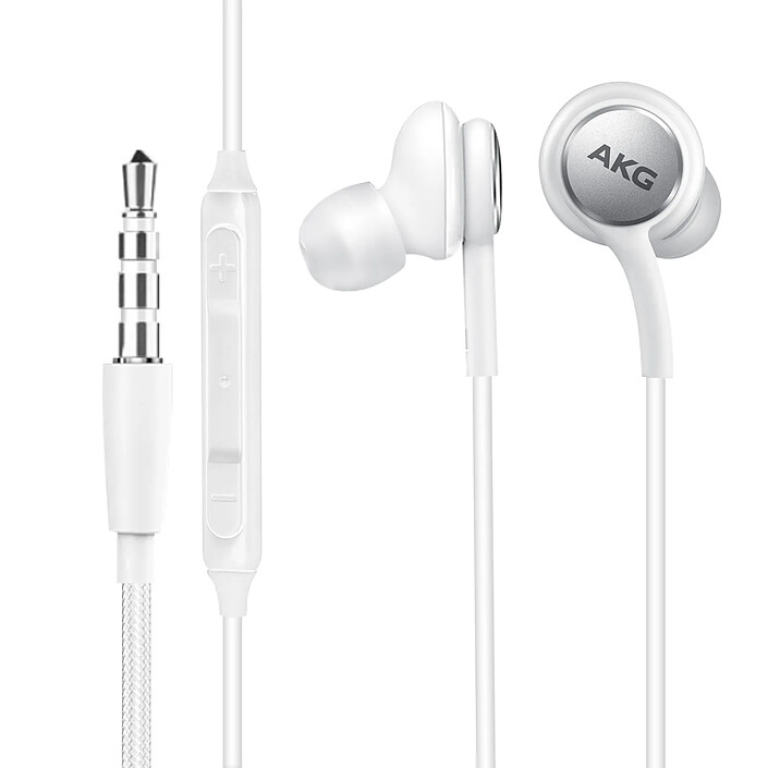 Samsung Écouteurs Jack 3.5mm Intra-auriculaires Boutons Micro Blanc