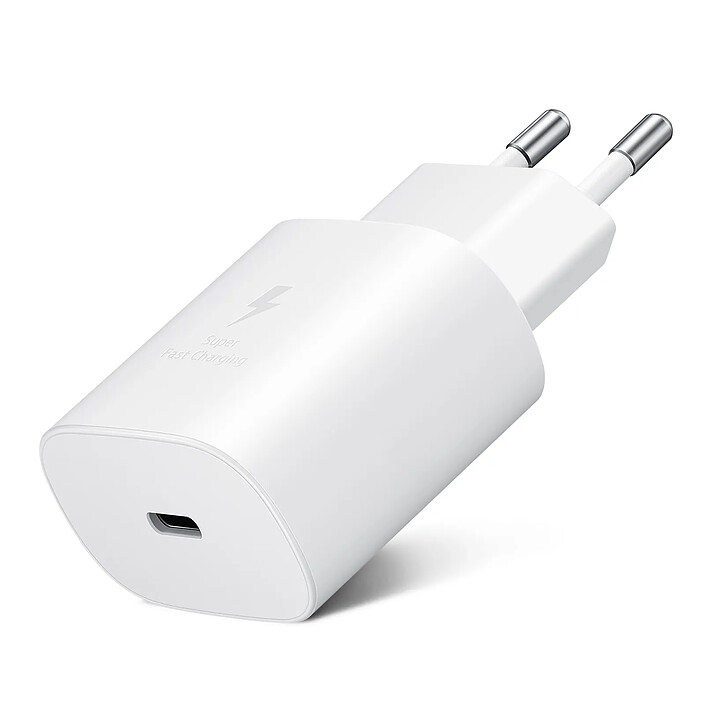 samsung Chargeur Secteur USB-C 25W Power Delivery EP-TA800EWE Original Samsung Blanc