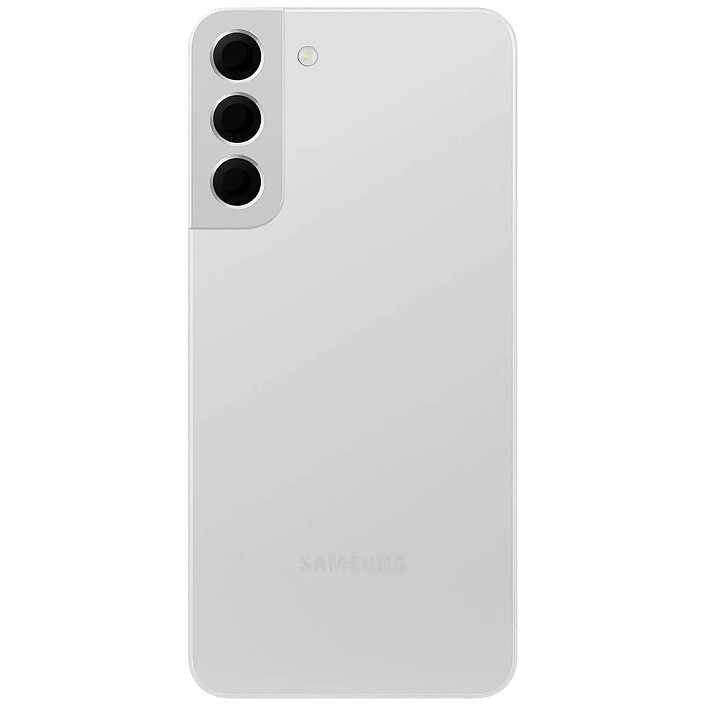Samsung Cache Batterie Originale pour Samsung Galaxy S22 Plus avec lentille caméra  blanc