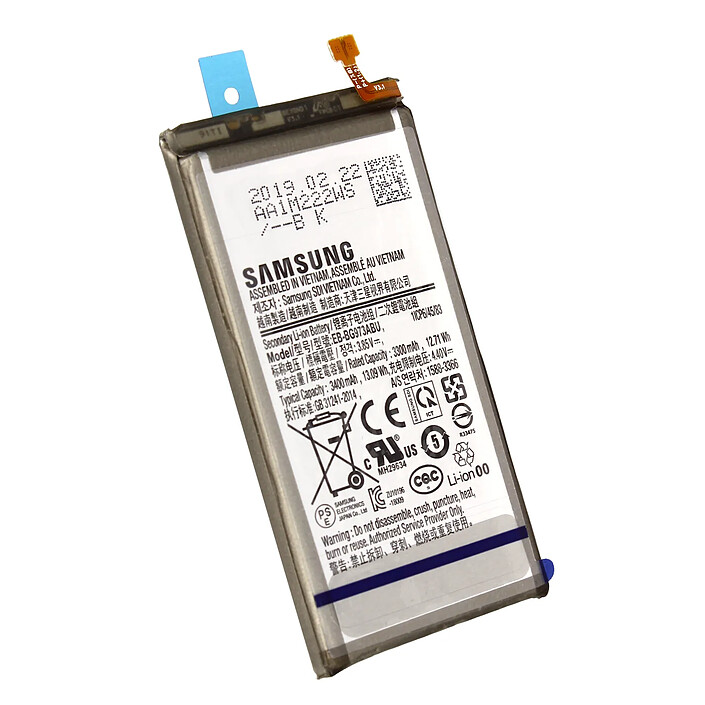 Samsung Batterie pour Samsung Galaxy S10 3400 mAh Noir
