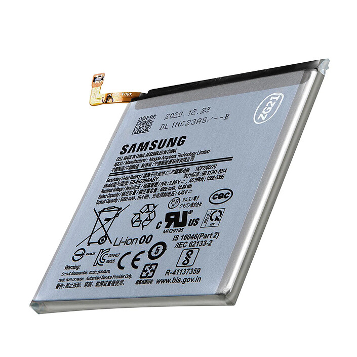 Samsung Batterie pour Samsung Galaxy S21 Ultra 5000mAh EB-BG998ABY Noir