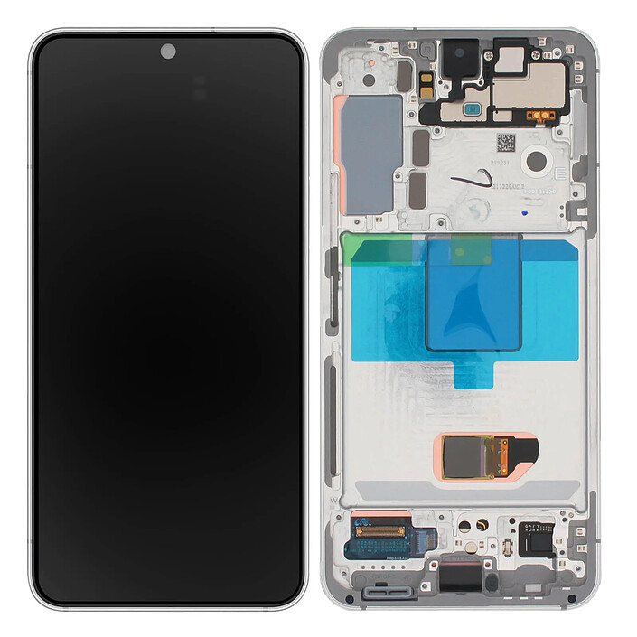 Samsung Bloc Complet pour Samsung Galaxy S22 Écran LCD Vitre Tactile Blanc