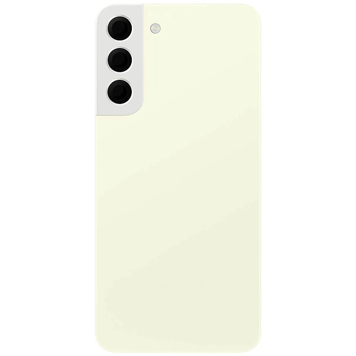 Samsung Cache Batterie Originale pour Samsung Galaxy S22 Plus avec lentille caméra  crème