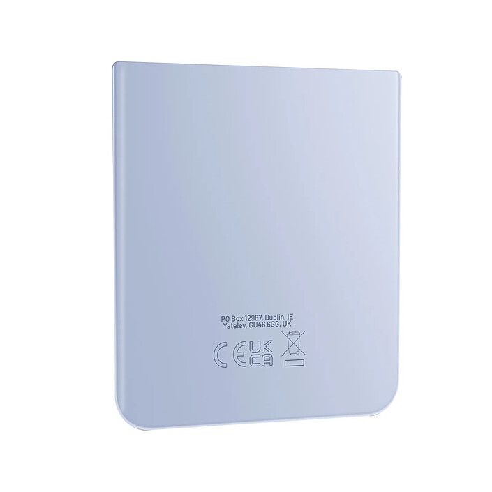 Acheter Samsung Vitre Arrière Inférieure Originale pour Samsung Galaxy Z Flip 4  Bleu