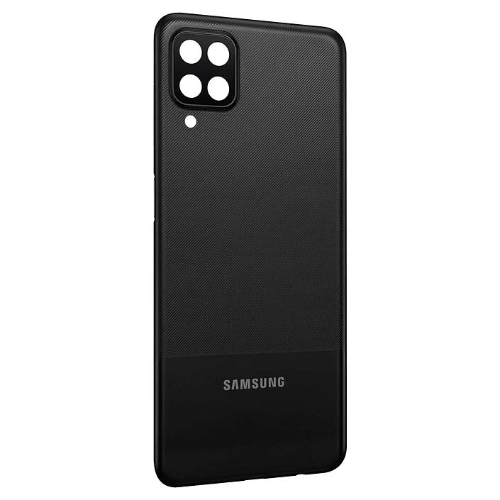 Samsung Cache Batterie pour Galaxy A12 Façade Arrière de remplacement original e Noir