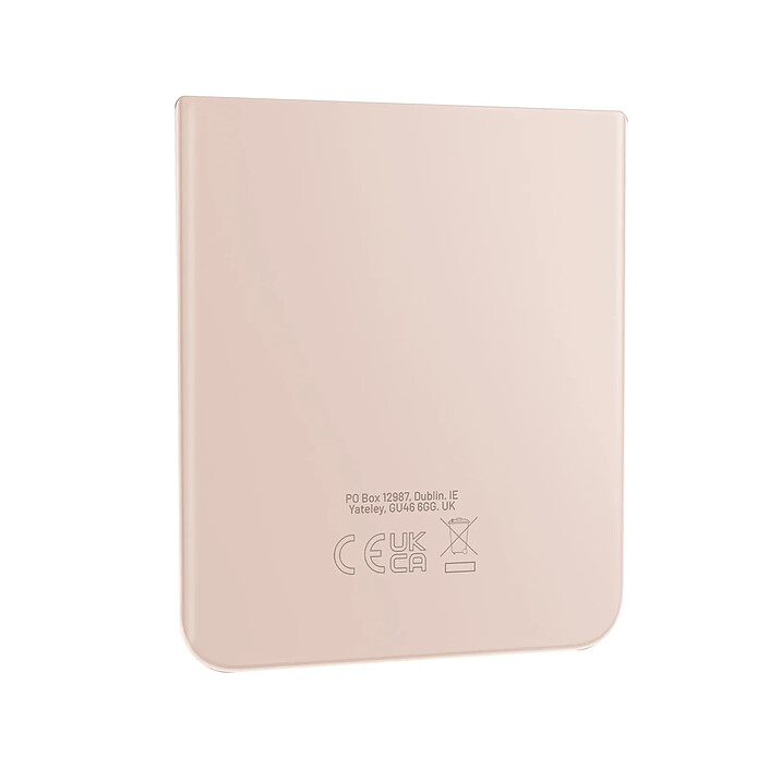 Acheter Samsung Vitre Arrière Inférieure Originale pour Samsung Galaxy Z Flip 4  Rose Gold