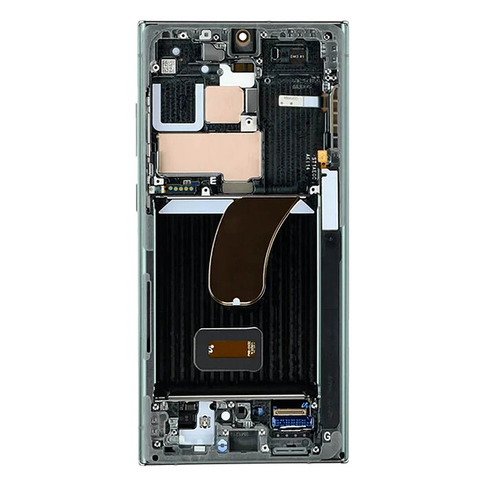 Samsung Écran Complet pour Samsung Galaxy S23 Ultra Vitre Tactile et Châssis Vert
