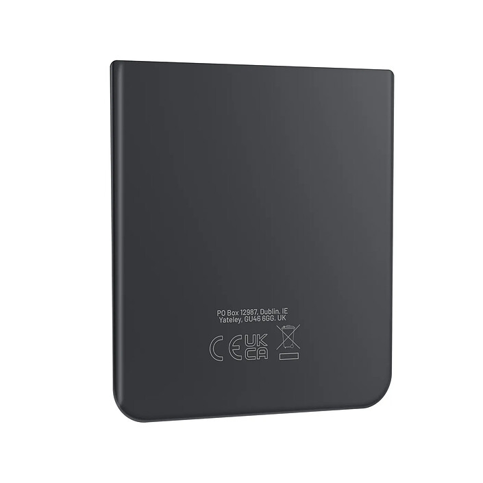Acheter Samsung Vitre Arrière Inférieure Originale pour Samsung Galaxy Z Flip 4  Graphite