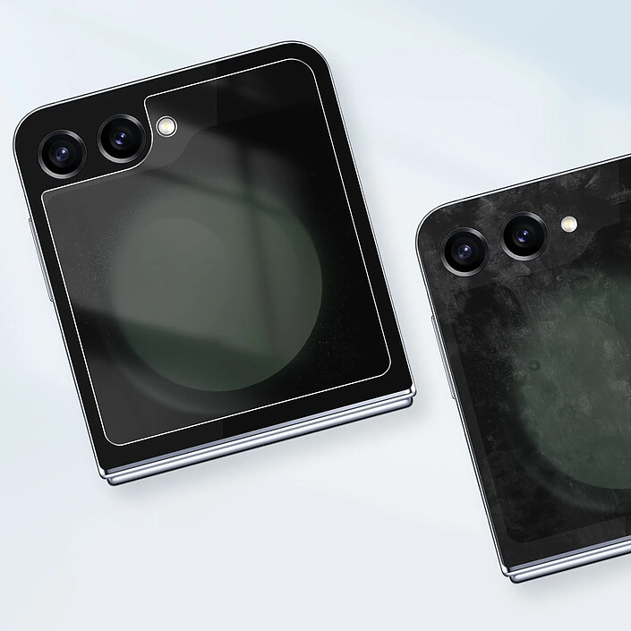Acheter Samsung Film de Protection d'Écran pour Galaxy Z Flip5 Oléophobe et Anti-rayures Transparent