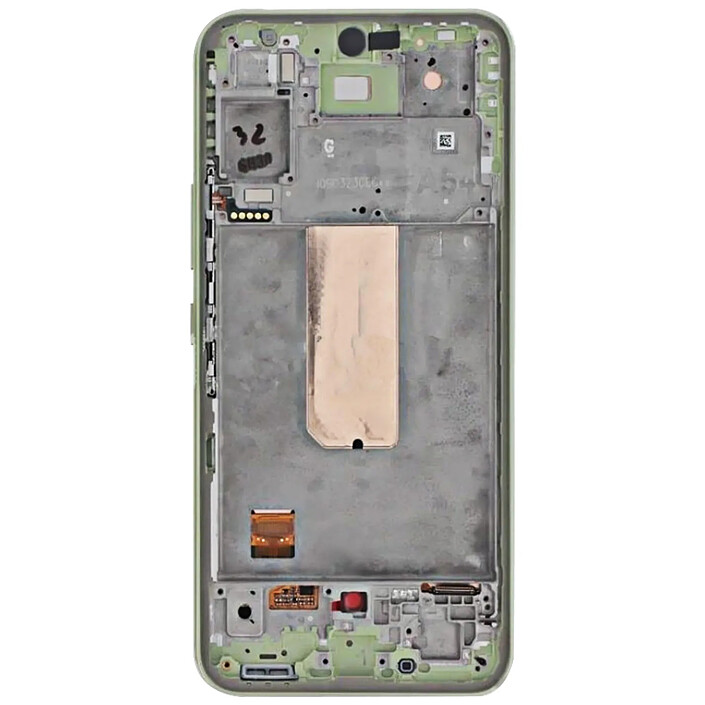 Samsung Écran Complet pour Samsung Galaxy A54 5G Vitre Tactile et Châssis Vert citron