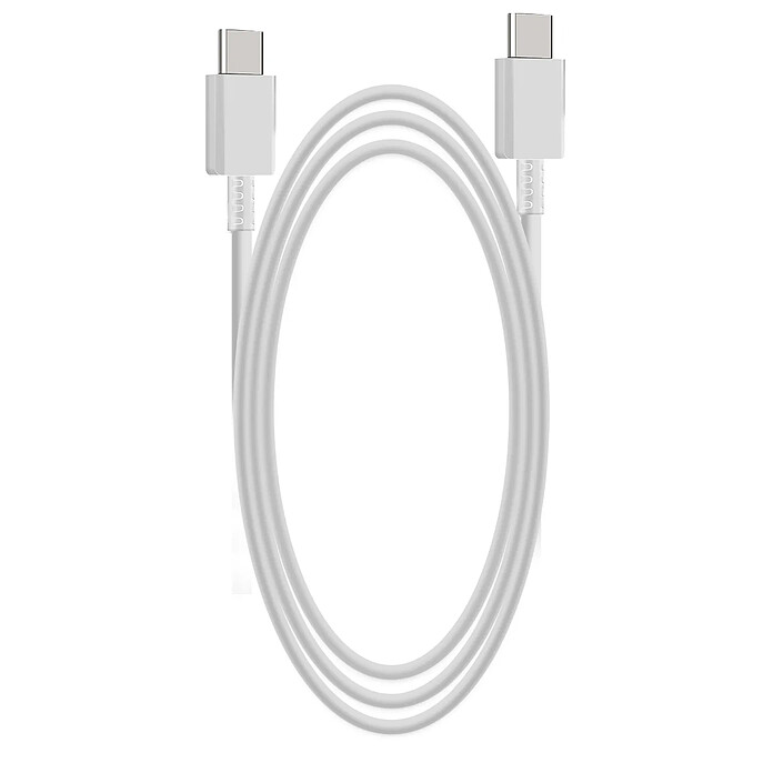 samsung Câble USB C vers USB C Officiel Samsung EP-DA905BW Charge 5A Blanc 1m