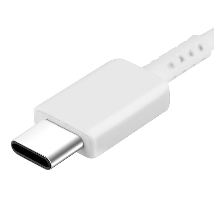 samsung Câble USB vers USB type C Original Samsung EP-DW700CWE Blanc charge et synchro pas cher