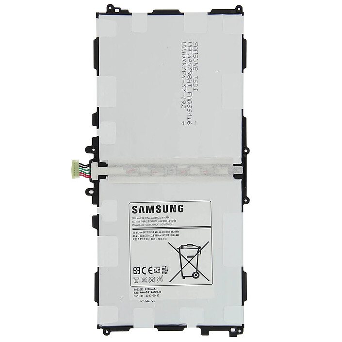 Samsung Batterie T8220E 8220mAh pour Samsung Galaxy Tab Pro 10.1 Blanc