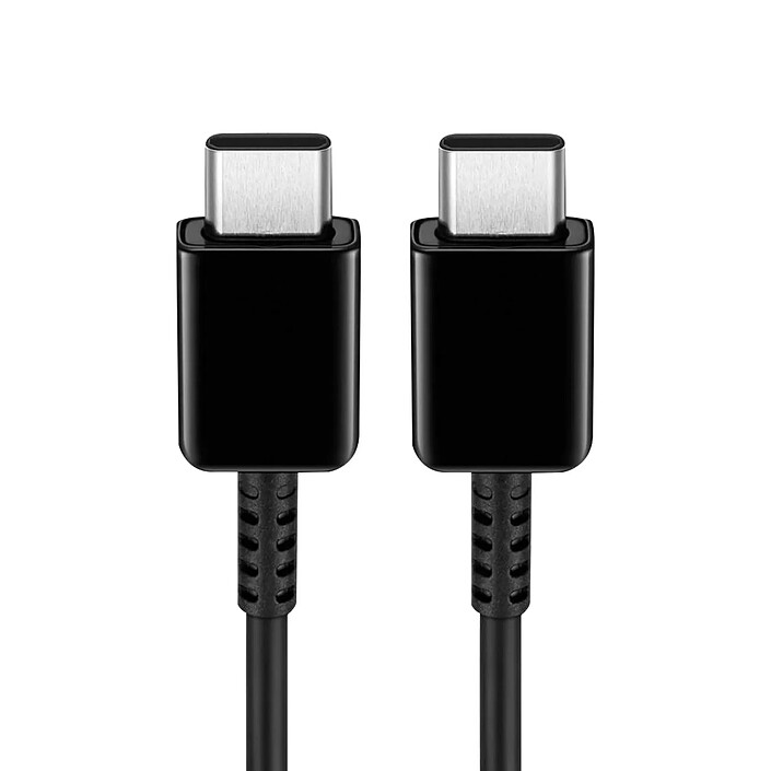 samsung Câble USB-C vers USB-C Charge rapide 1 mètre D'origine Samsung EP-DG977BWE Noir