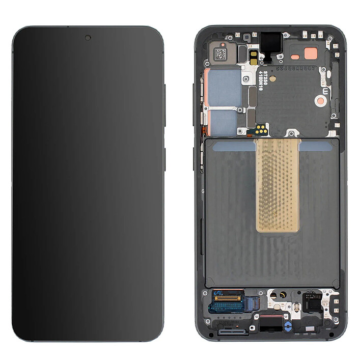 Samsung Écran Complet pour Samsung Galaxy S23 Plus Vitre Tactile et Châssis Vert