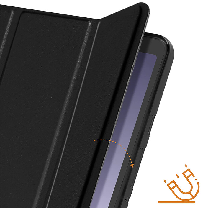 Avizar Étui pour Samsung Tab A9 Clapet Support Trois volets Mise en veille pas cher
