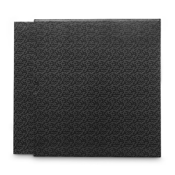 HAMA Classeur avec mécanisme à 4 anneaux, larg. 70 mm, avec étui, noir/gris