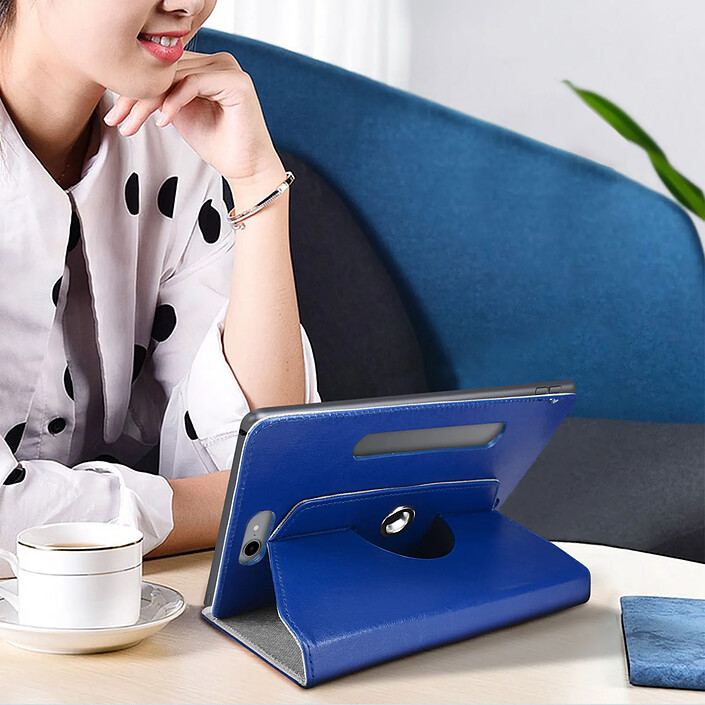 Avis Clappio Housse pour Tablettes jusqu'à 10,1 pouces Étui Universel Clapet Fonction Support Bleu
