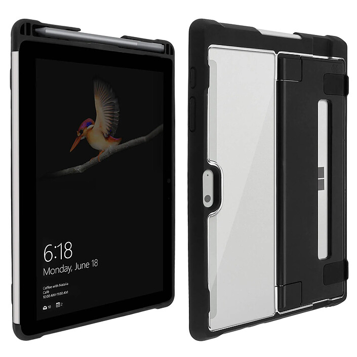 stm goods Coque pour Surface Go 4 , 3 , 2 et 10.1 Support Vidéo Transparent